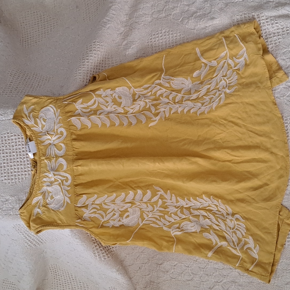 ANTHROPOLOGIE  ESLEY  Sleeveless Open Back Top